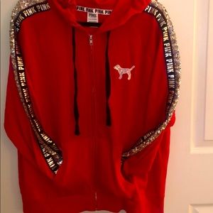 Victoria’s Secret pink bling hoodie